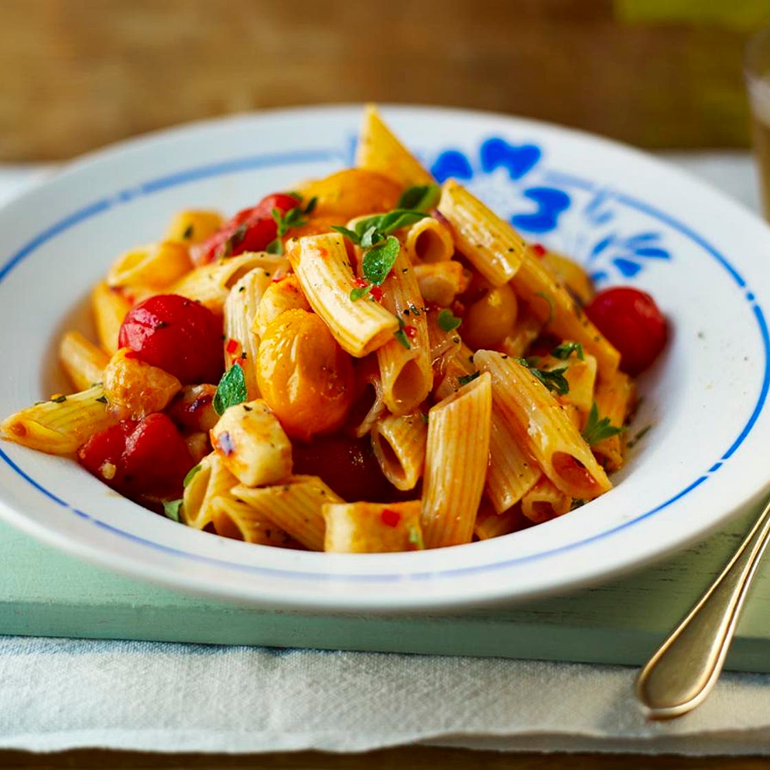 Halloumi pasta
