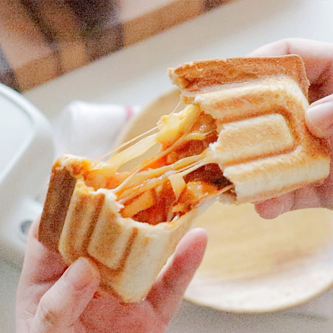 치즈 닭가슴살 피자 샌드위치 롤
