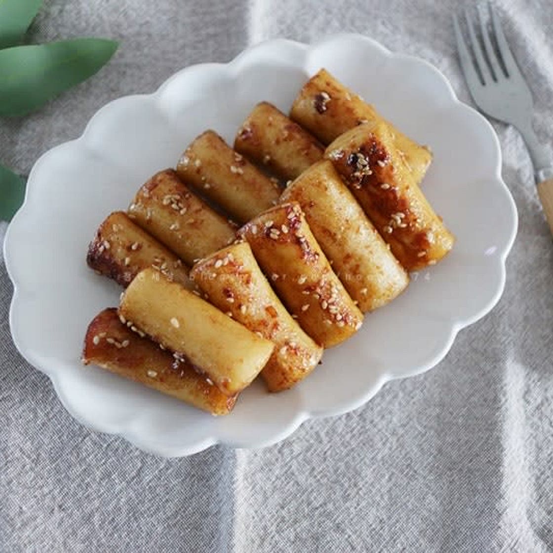 간장기름떡볶이 만들기