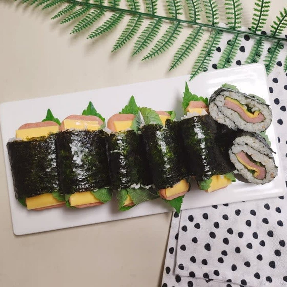 스팸 치즈 김밥