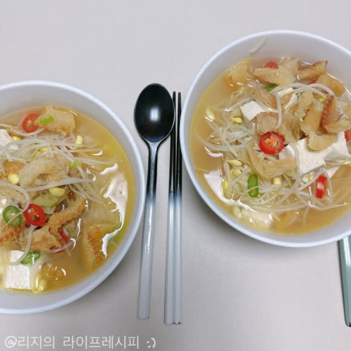 황태국 끓이는법 어쩌다사장3 조인성 황태해장국 끓이는법