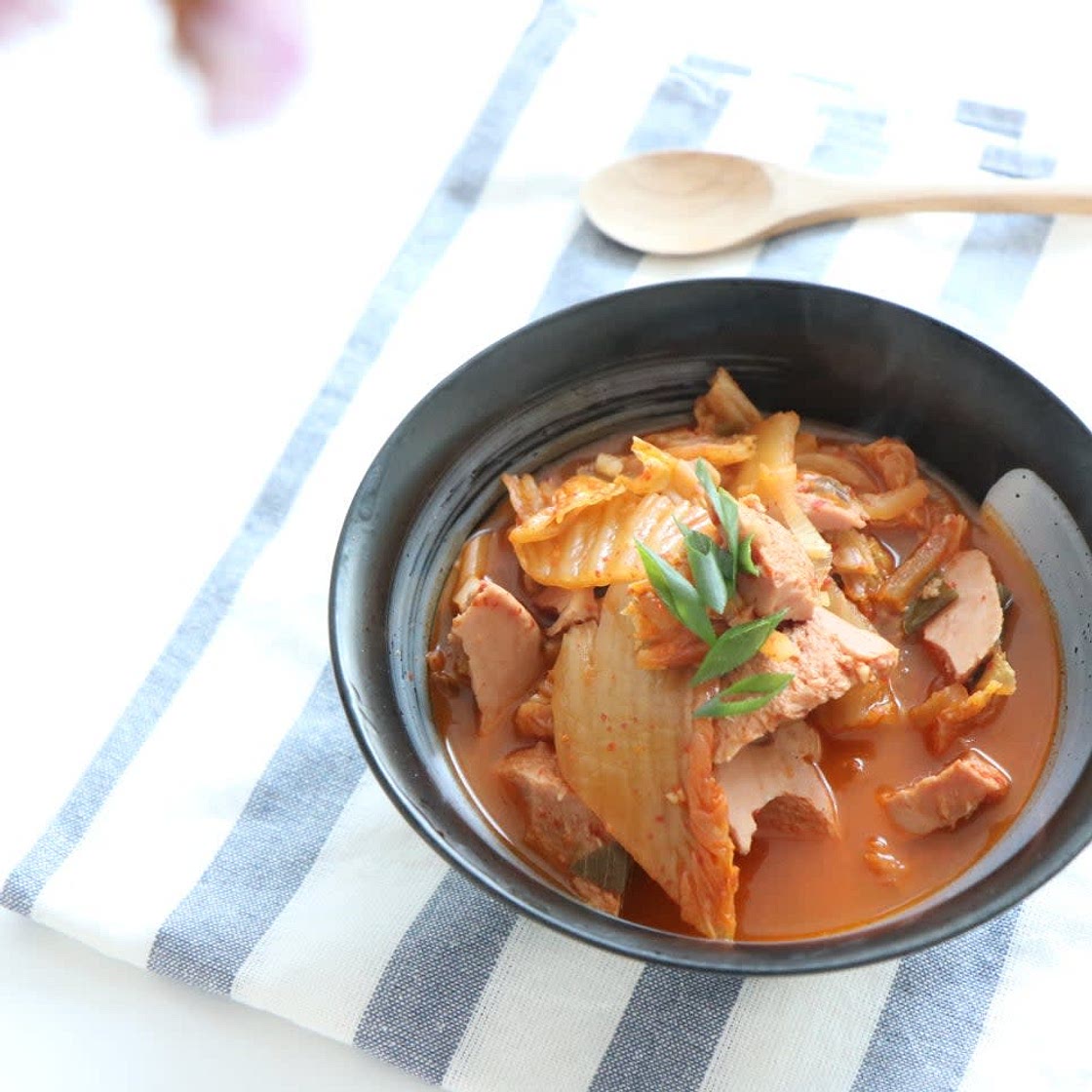 스팸 김치찌개 끓이는법 얼큰하니 맛있어 ~