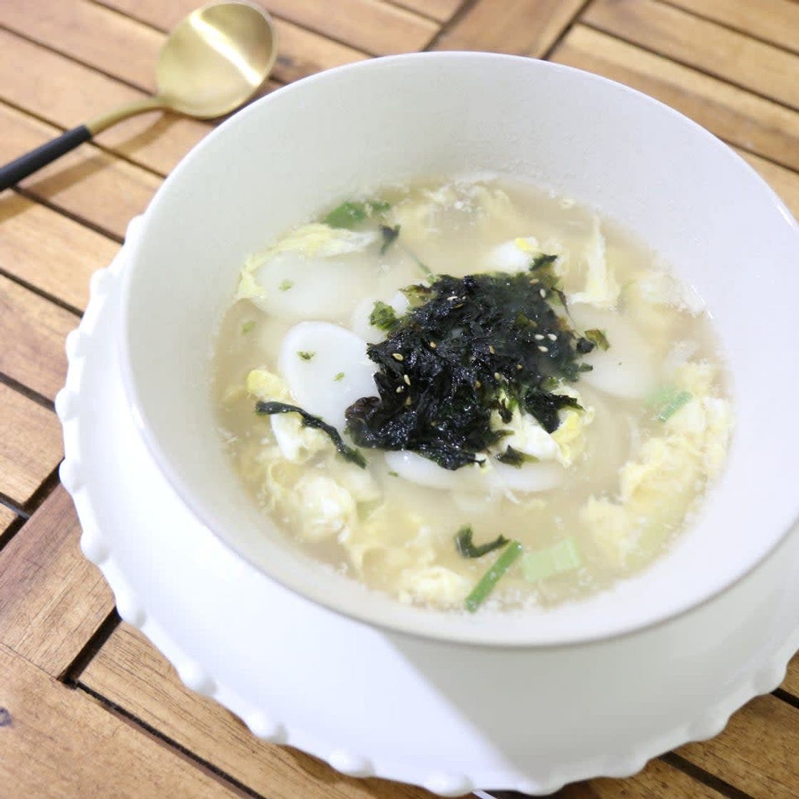 떡국맛있게끓이는법 멸치육수 이용해서 ~