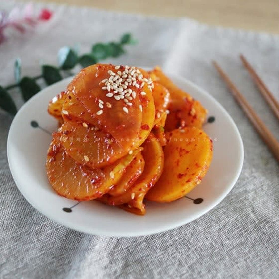 단무지무침 만들기