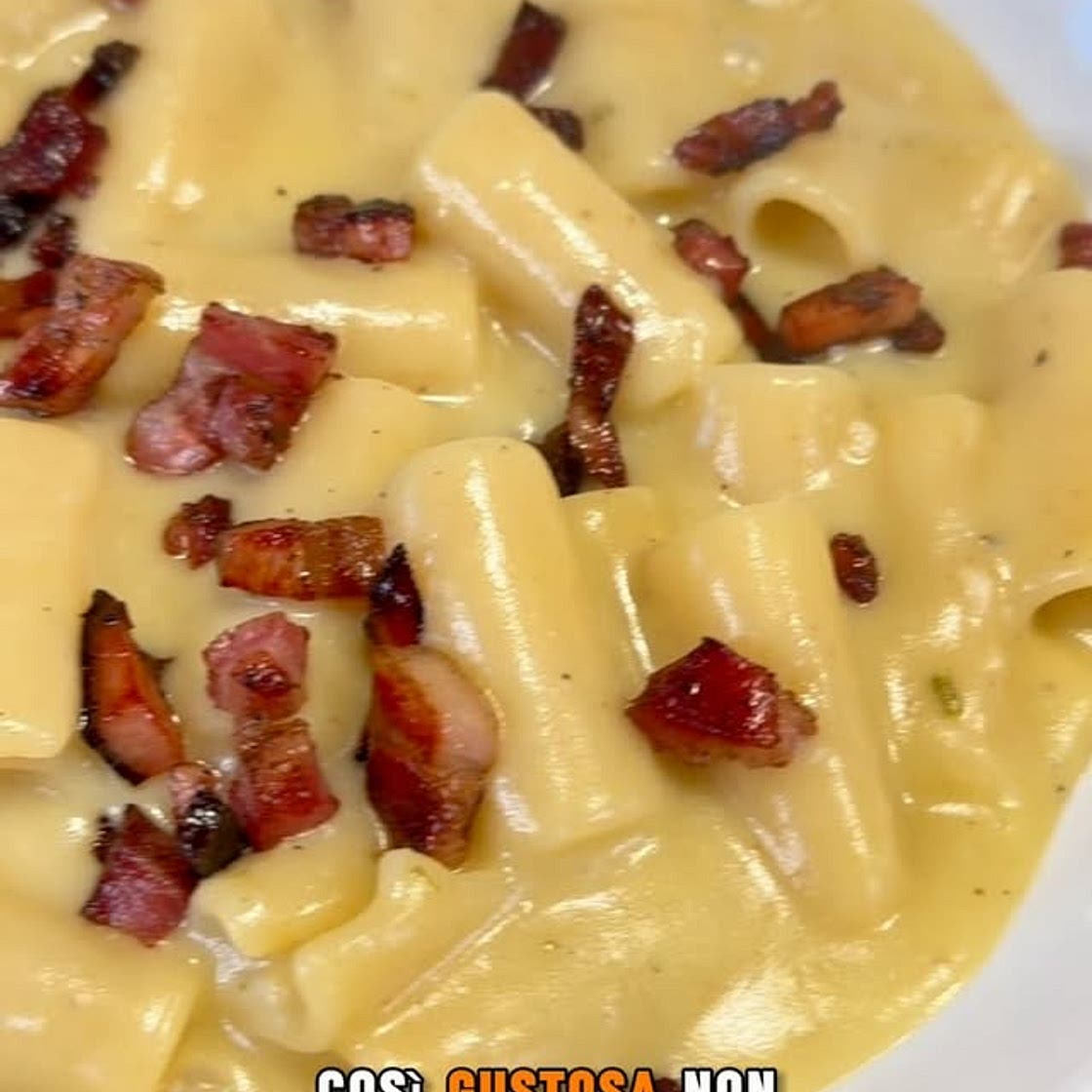 PASTA PATATE E PROVOLA 🥔🥓