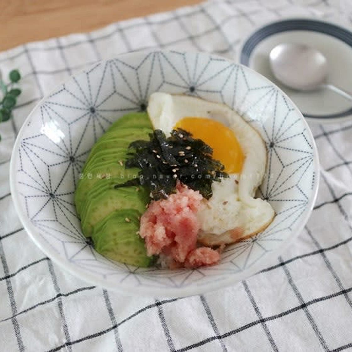 명란아보카도덮밥 만들기