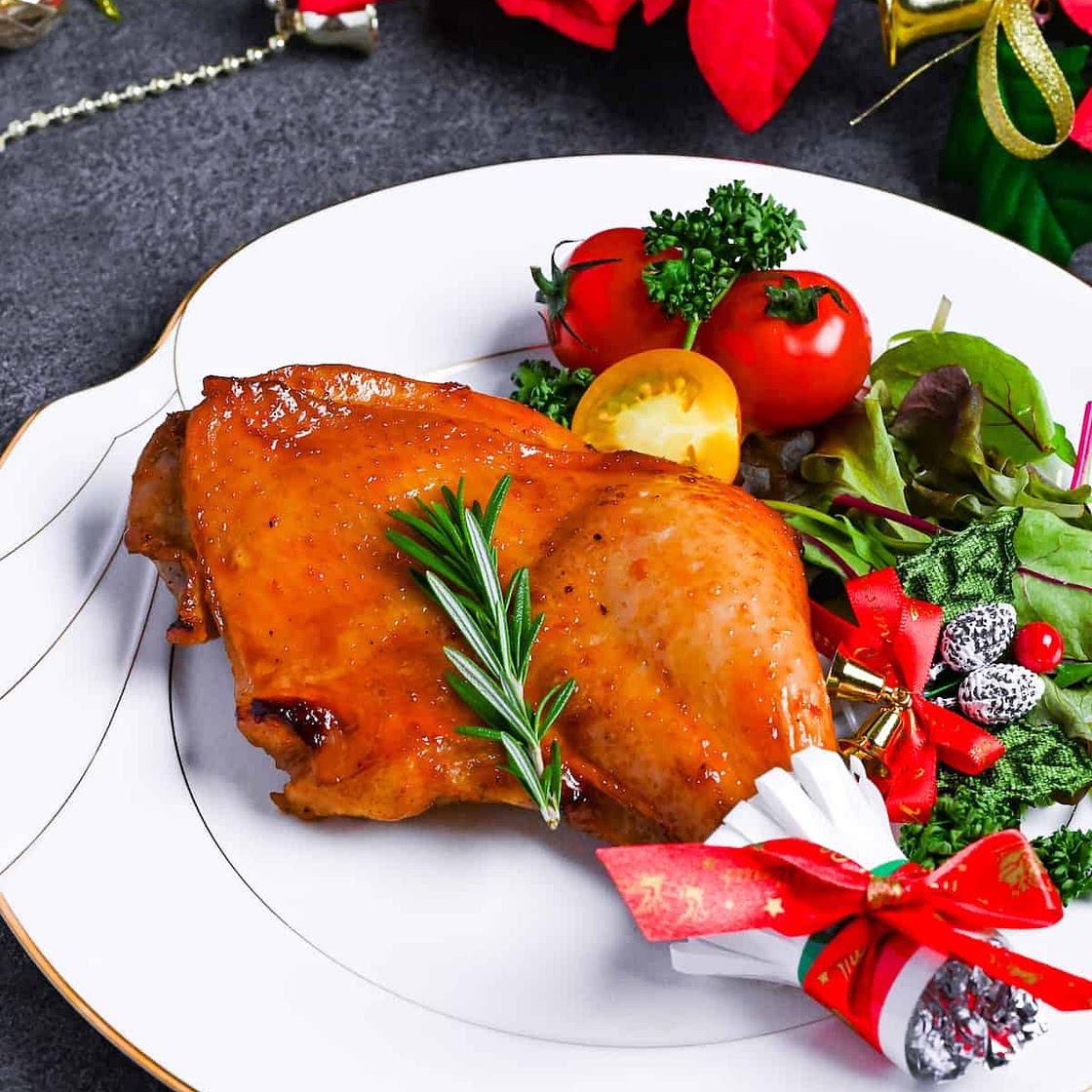 Best Soy-Glazed Chicken Leg Quarters [Japanese Christmas Edition]