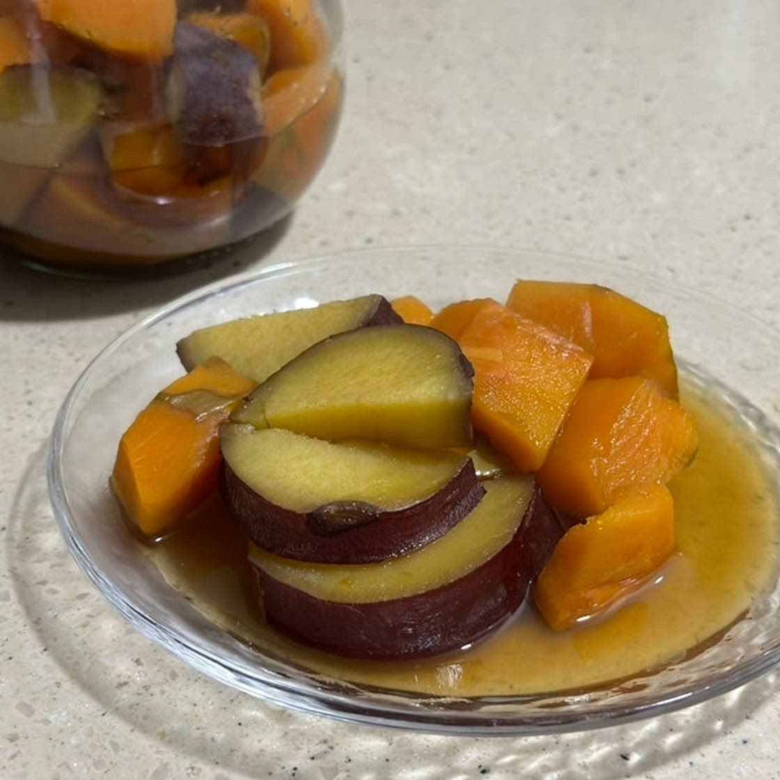 고구마 단호박 조림