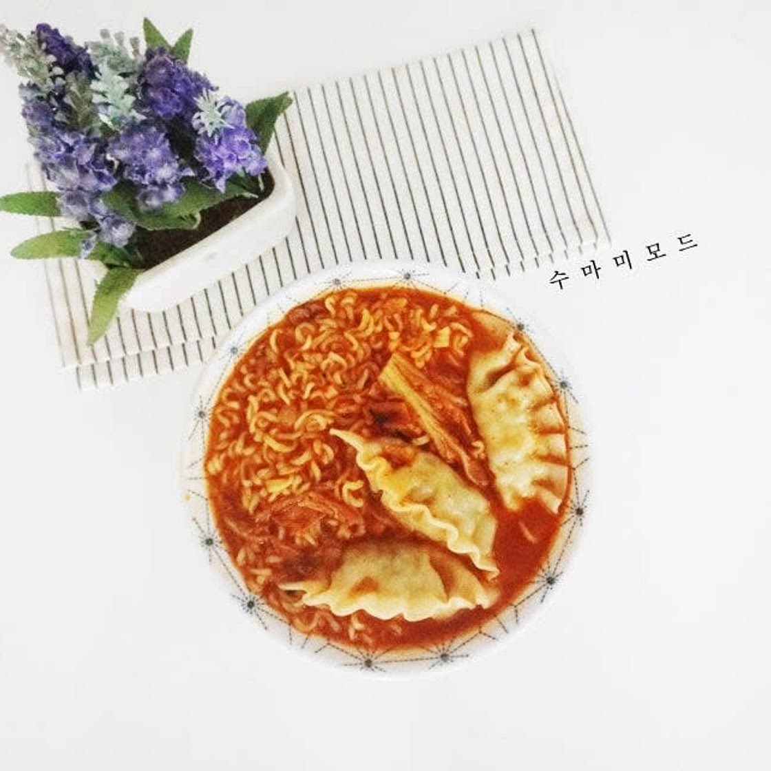 만두라면 레시피