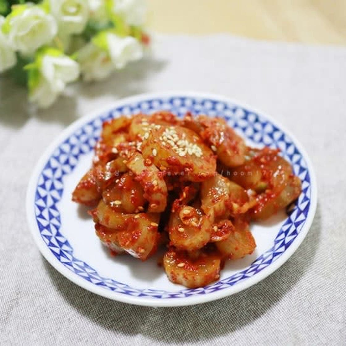 오이지무침 만들기