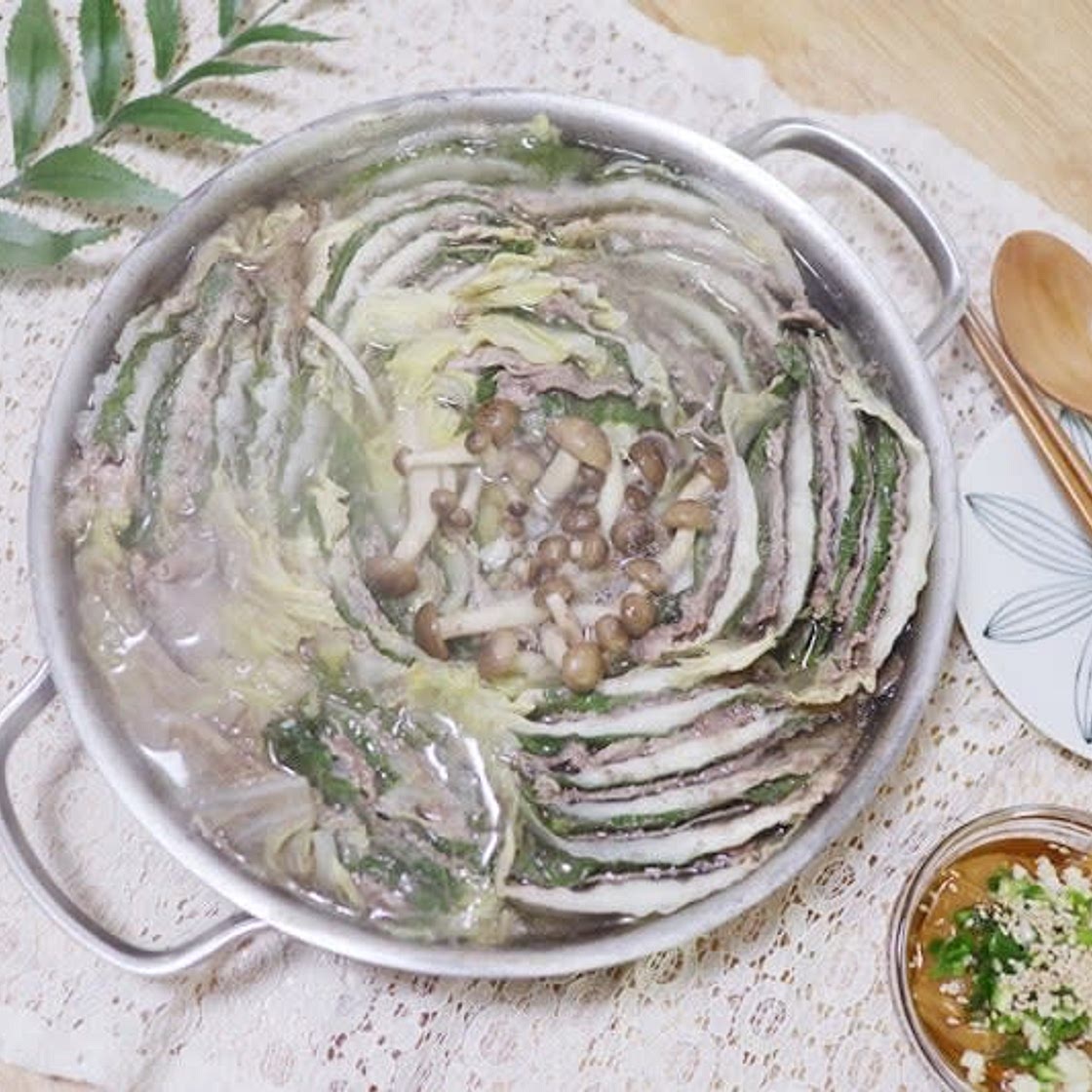 밀푀유나베 만들기