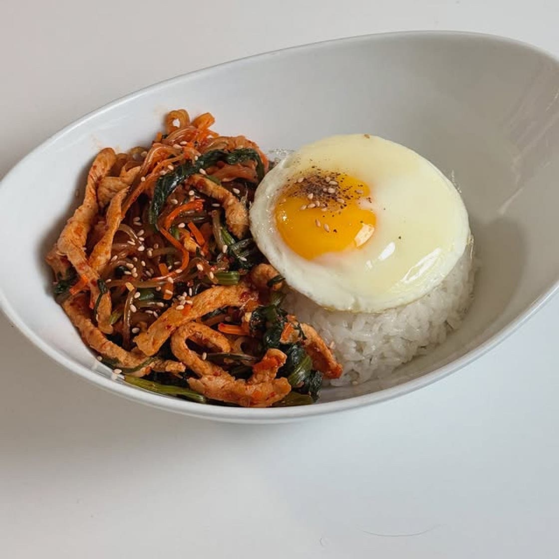 🌶️매운 잡채밥