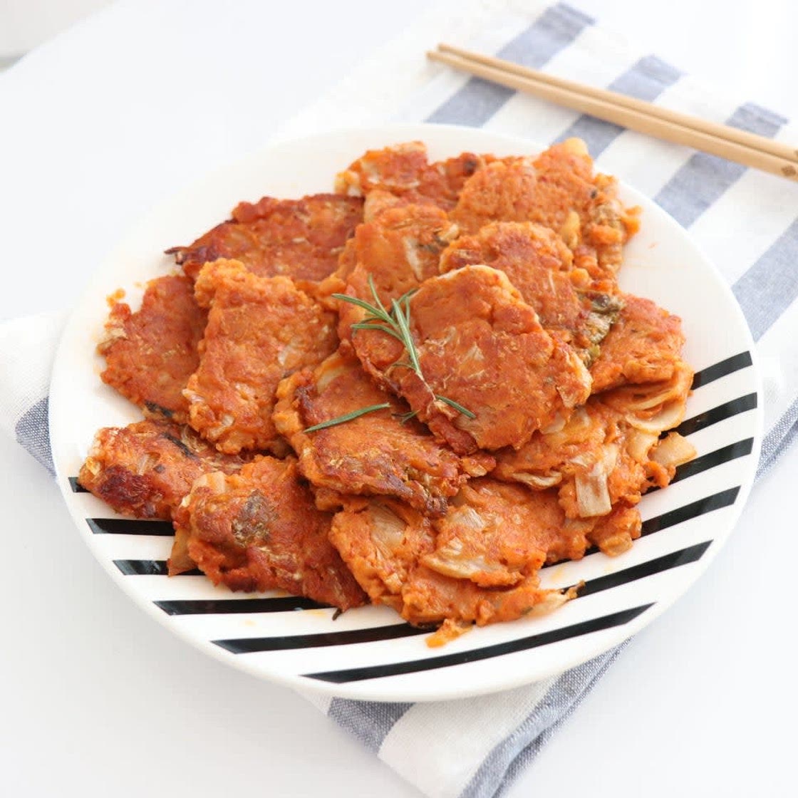 백종원 김치전 만드는법 돼지고기도 넣어서 해봤어요