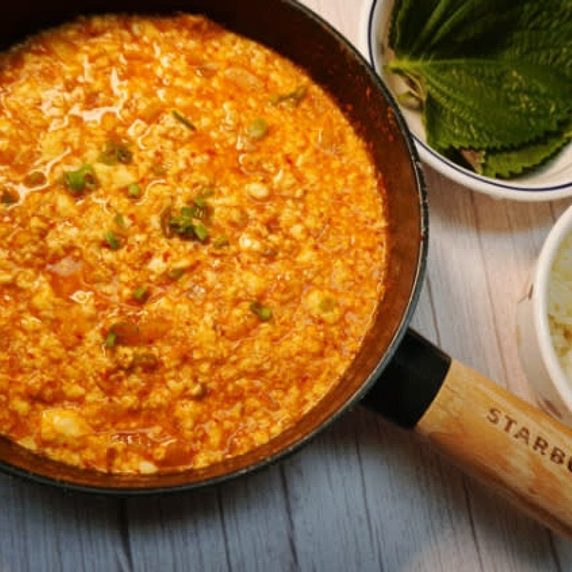 순두부 참치 쌈장