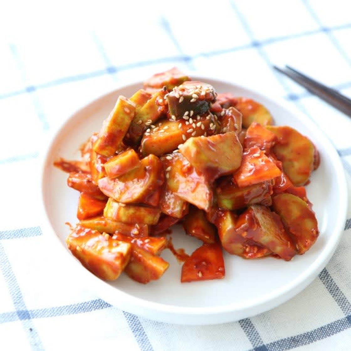 백종원 오이무침 만드는법 아삭하니 이렇게해요