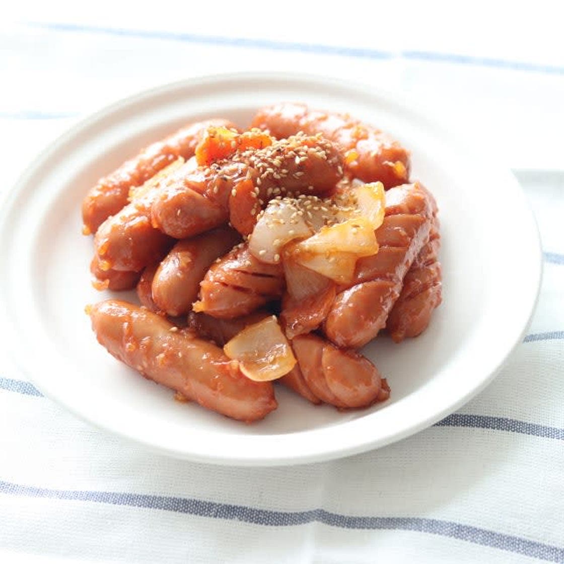 소세지야채볶음 만들기 이렇게 뚝딱 !