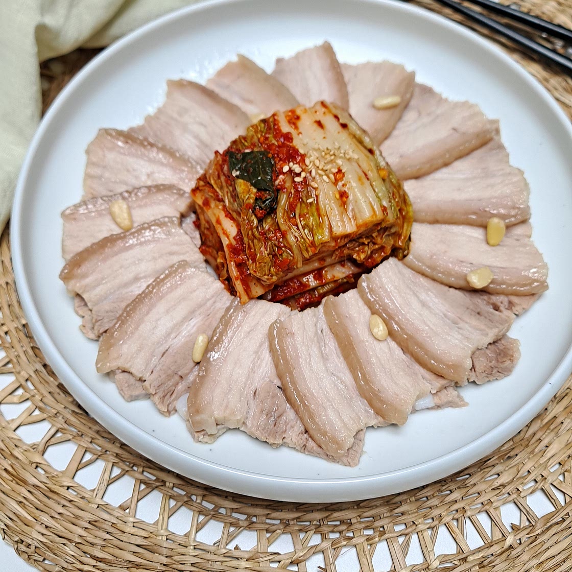 삼겹살 수육 촉촉하게 삶는 법