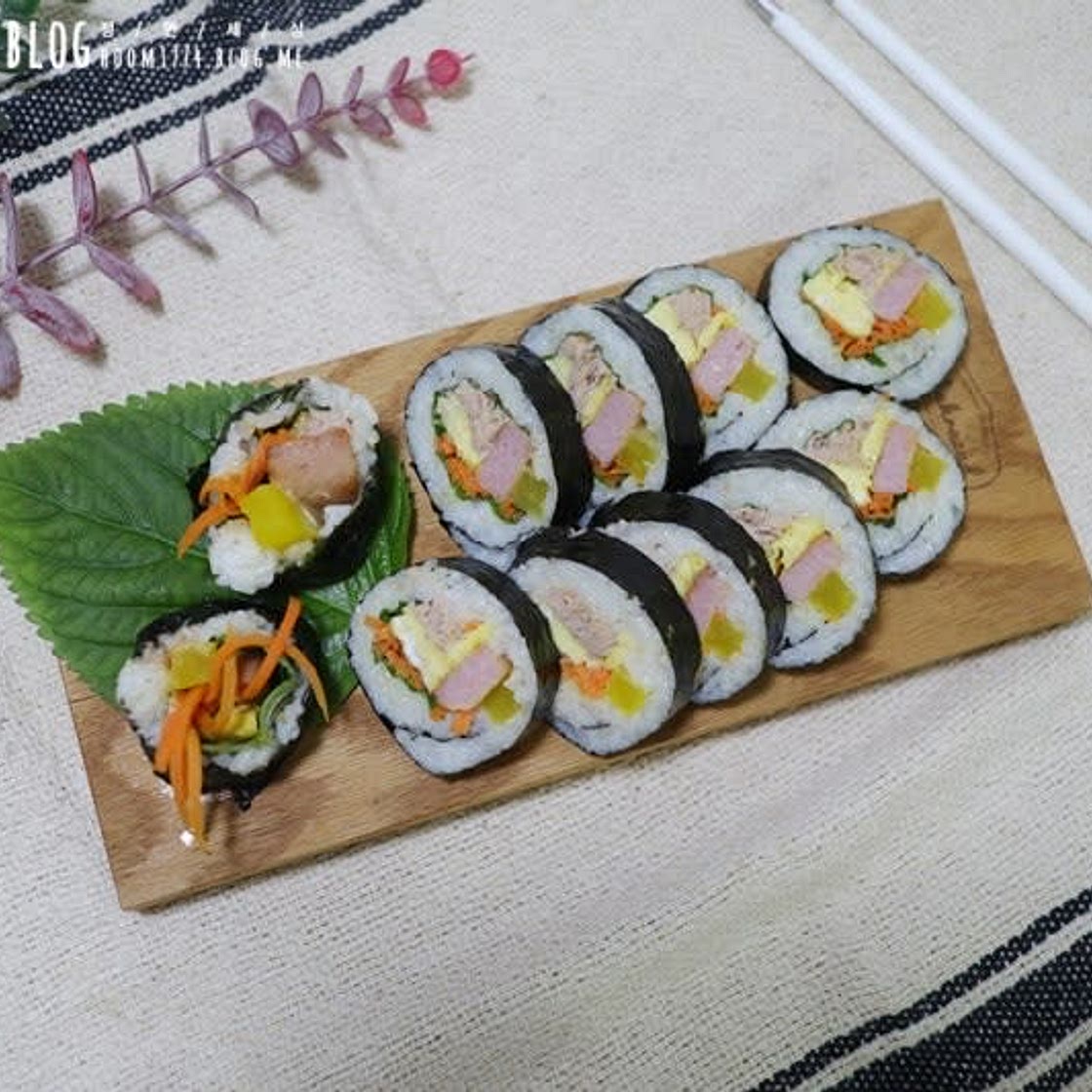 참치김밥 만들기,냉장고파먹기 메뉴 추천 