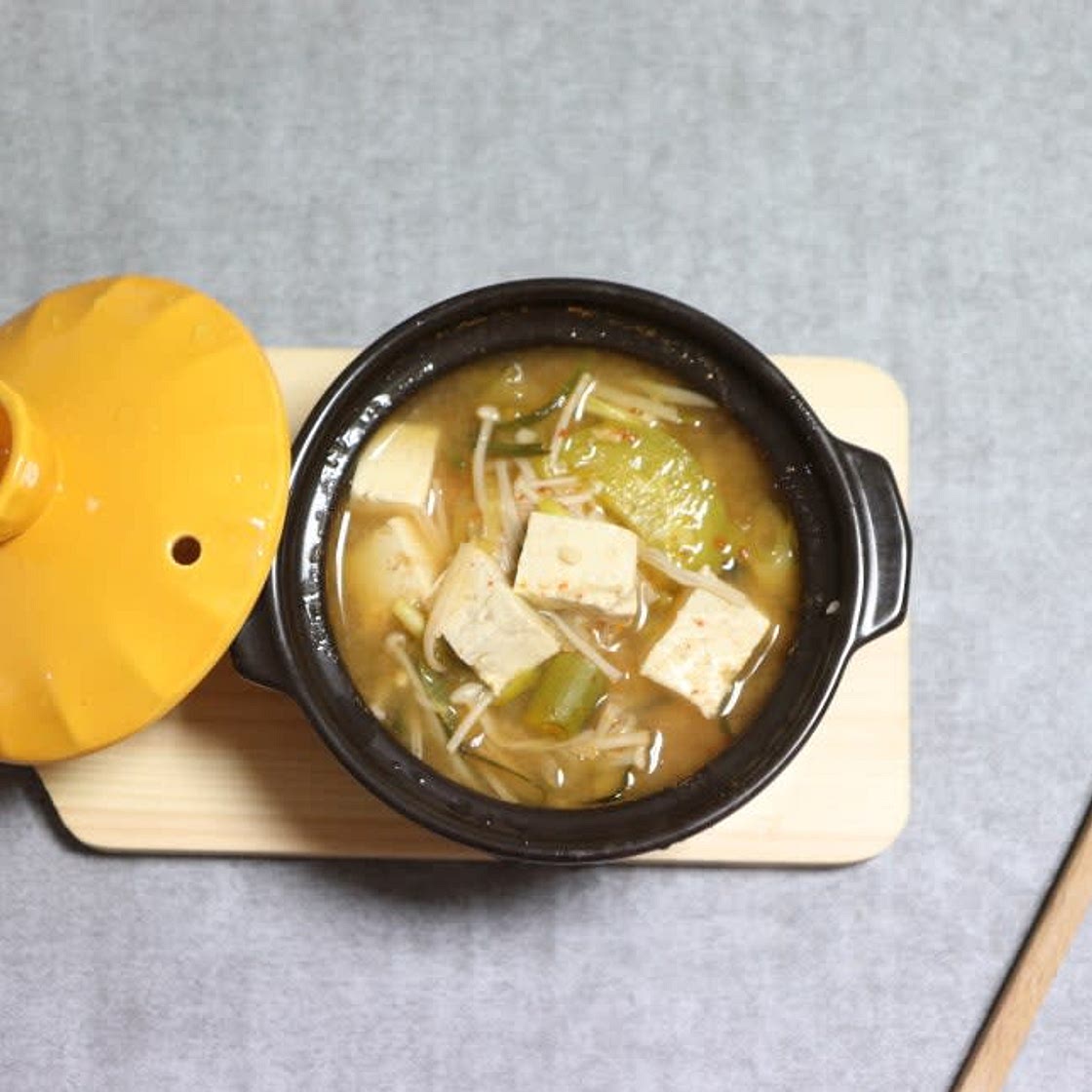 냉이 된장찌개 끓이는법 얼큰하게 해봤어요
