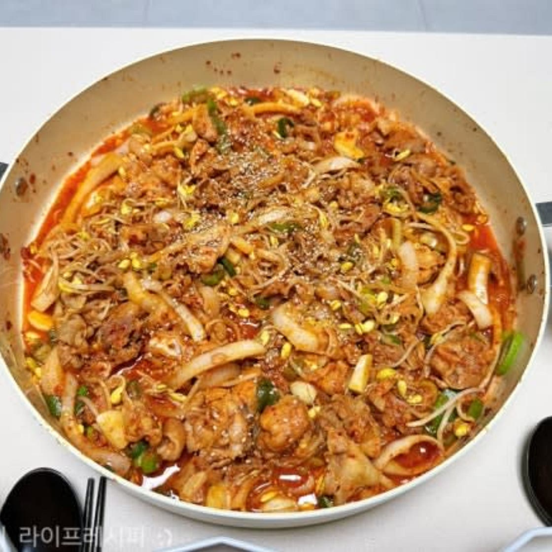 백종원 콩불 레시피 대패삼겹살제육볶음 콩나물불고기 만드는법 대패삼겹살 요리