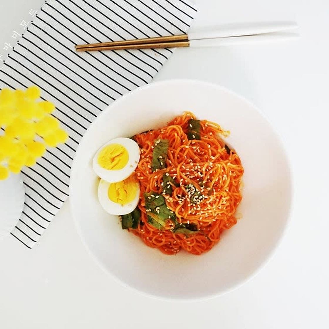 비빔국수 레시피