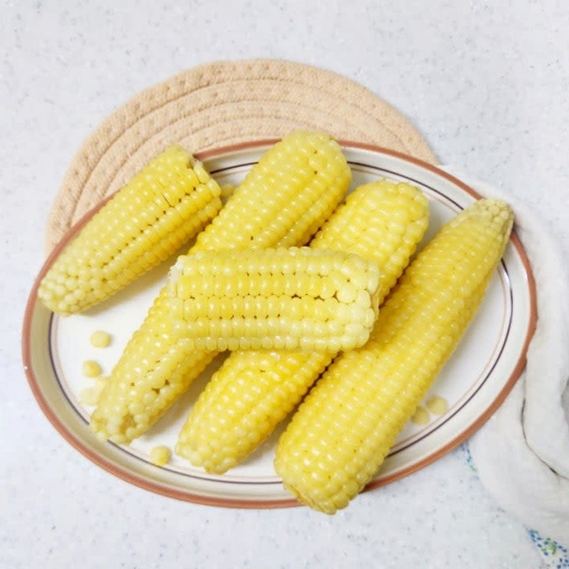 찰옥수수 삶는법 냄비 옥수수 삶기