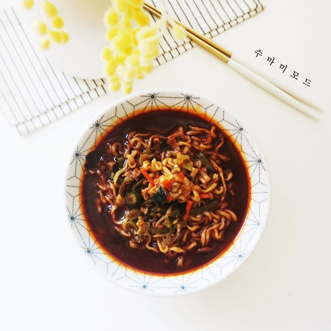 라면조합 짜파게티 맛있게 끓이는법