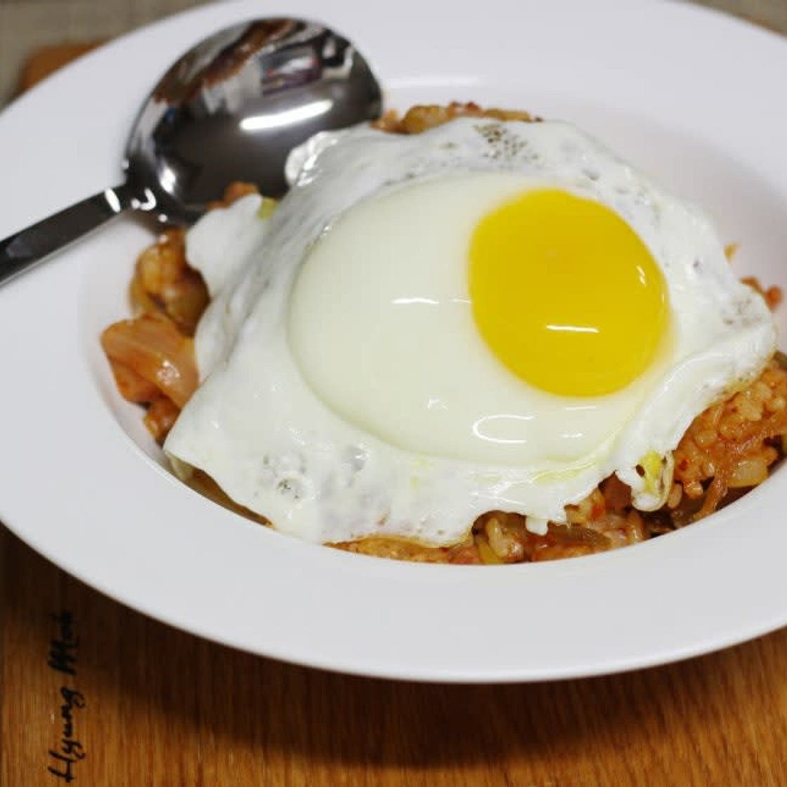 스팸김치볶음밥 언제나 맛있지요 ~