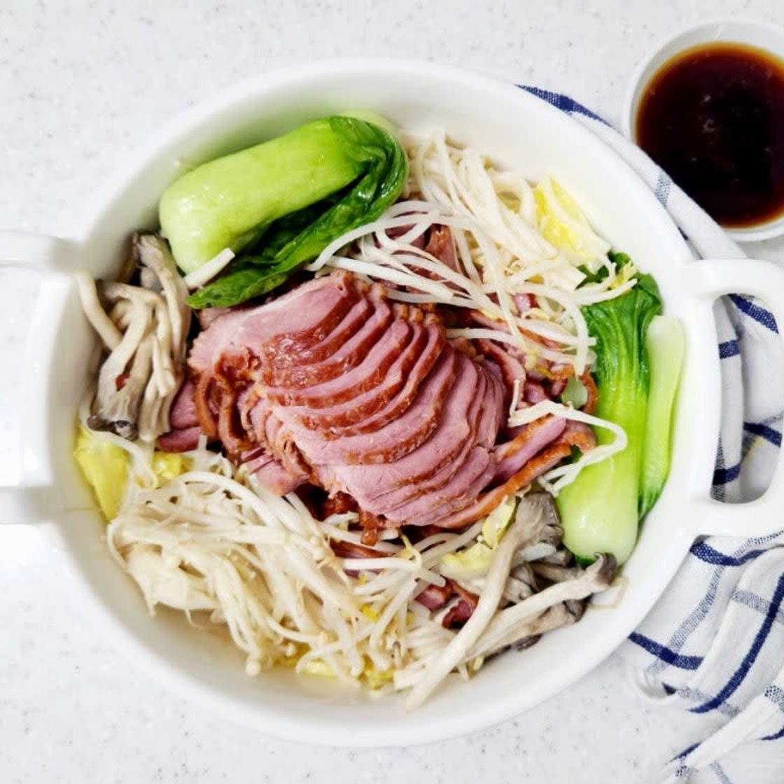 다이어트 훈제오리 야채찜 레시피