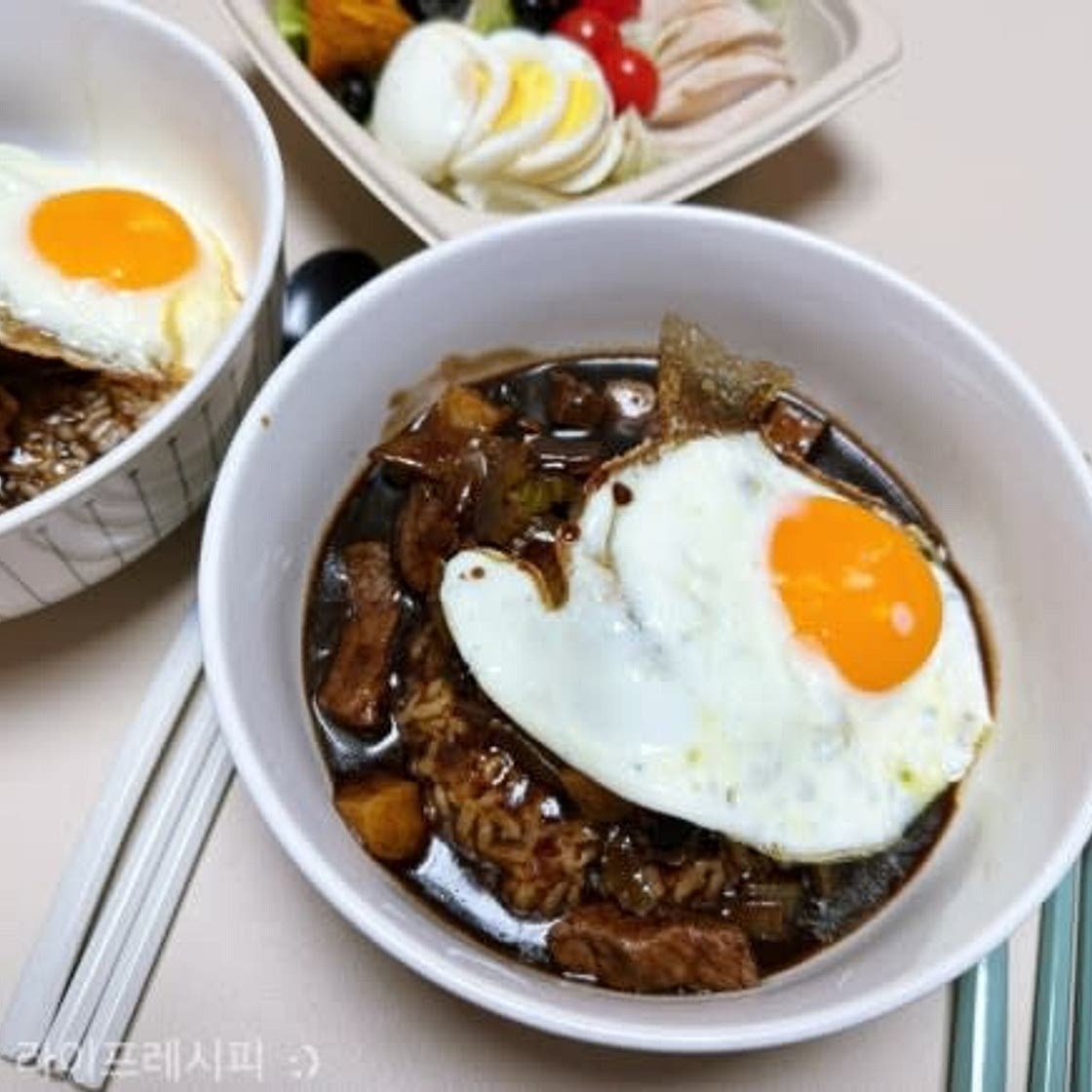 짜장밥 만들기 짜장가루로 소고기 짜장밥 짜장 만드는법 짜장밥 레시피
