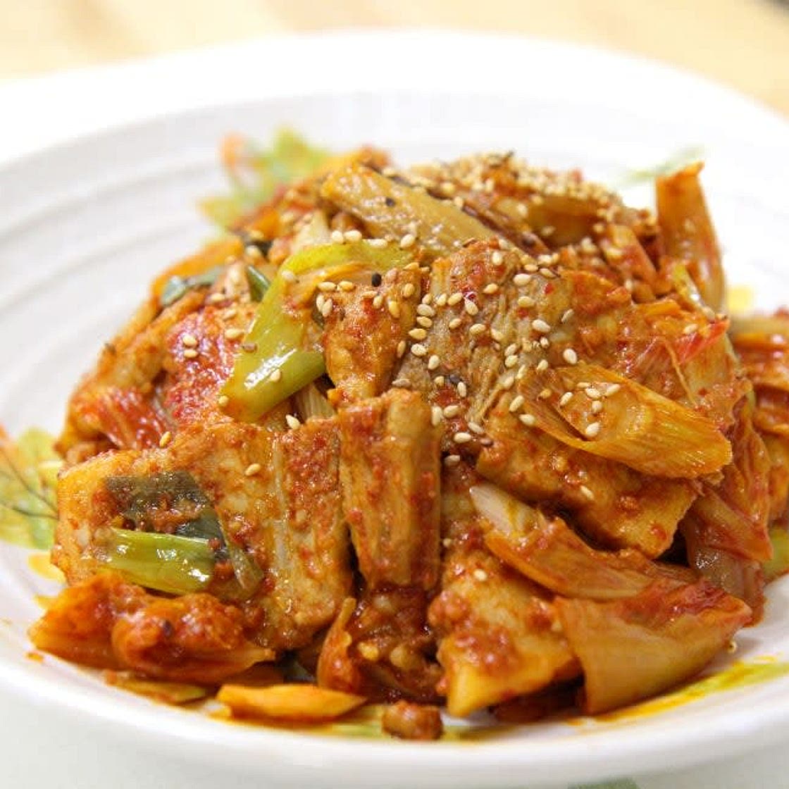 삼겹살 김치볶음 만들기 ~
