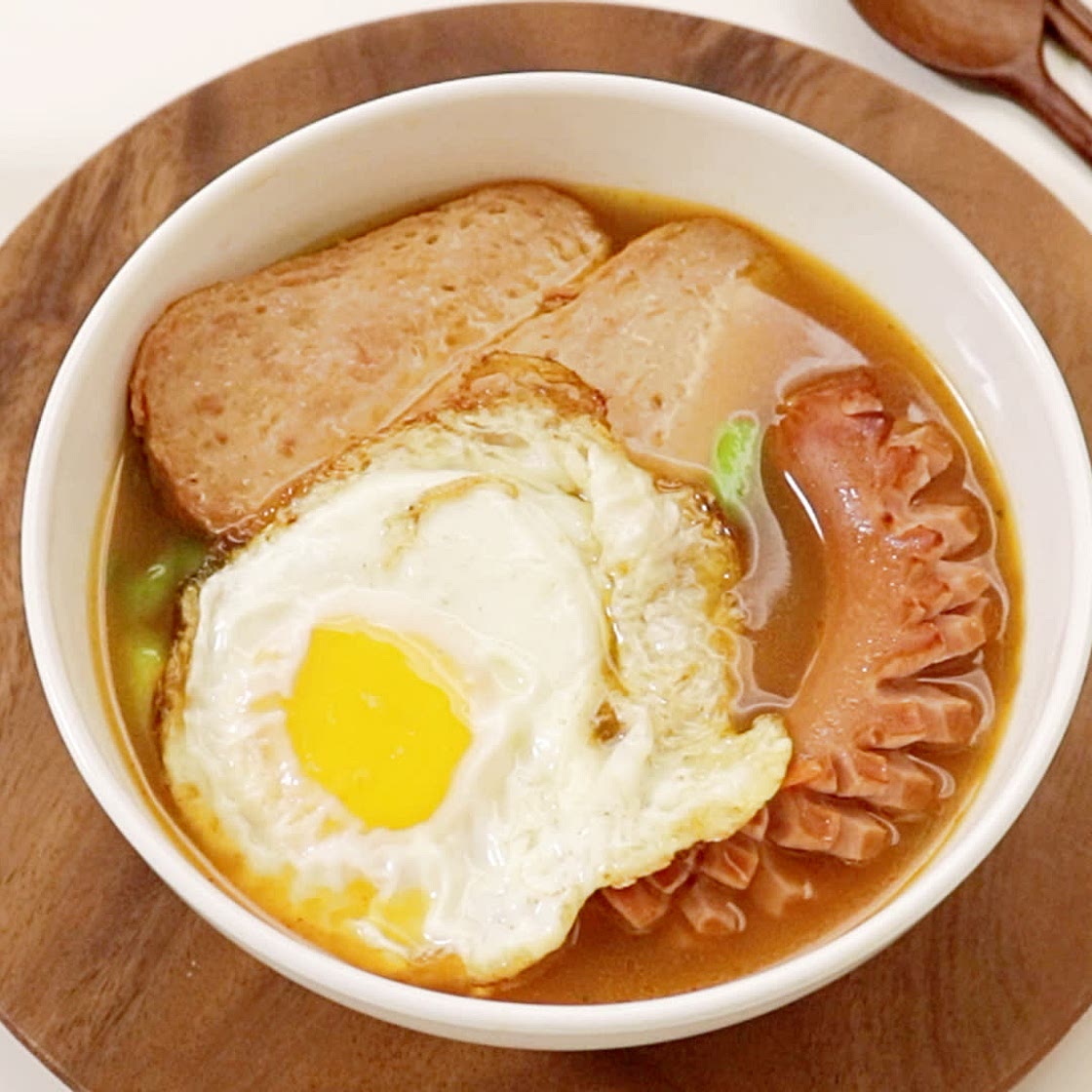 스팸 햄 순딩이 라면