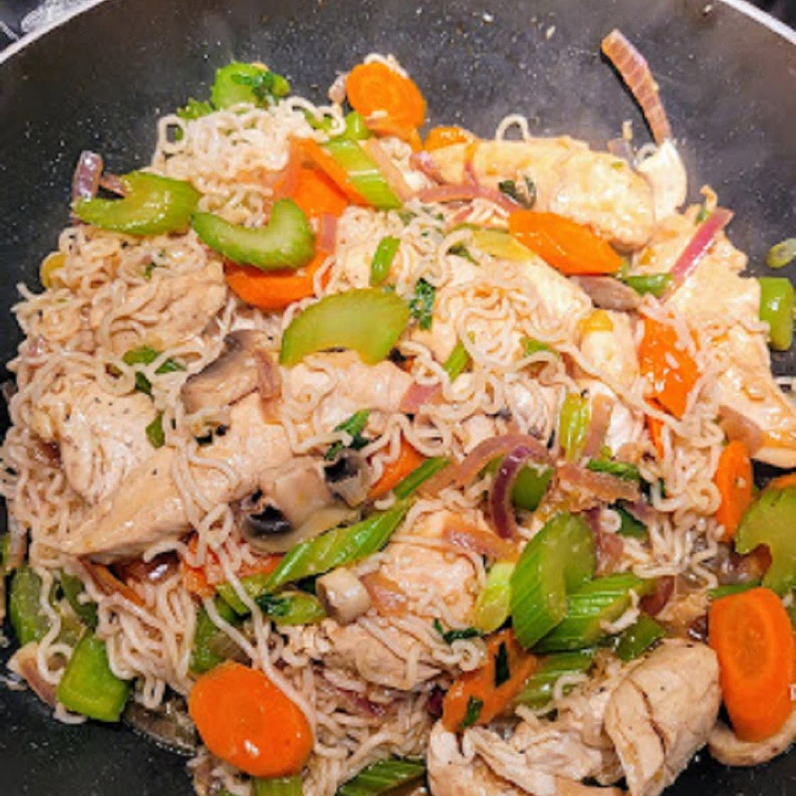 Chicken Ramen Stir Fry
