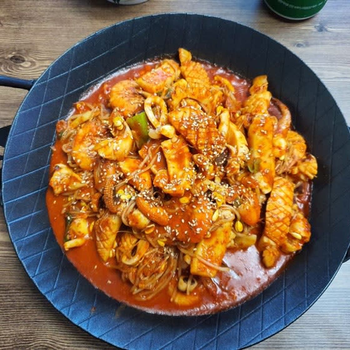 불향나는 갑오징어 볶음