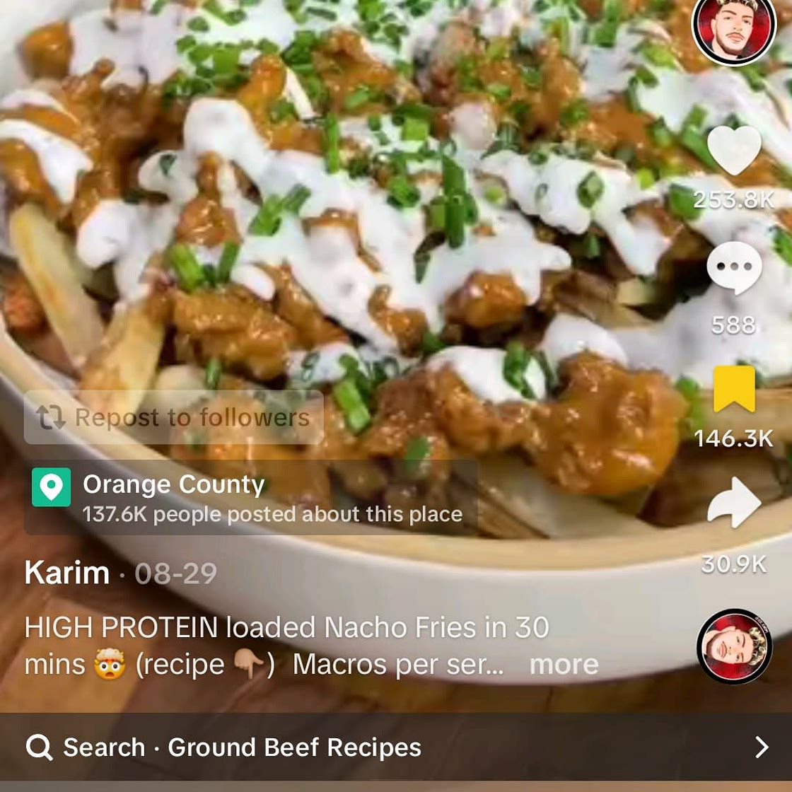 High Protein Loaded Fries