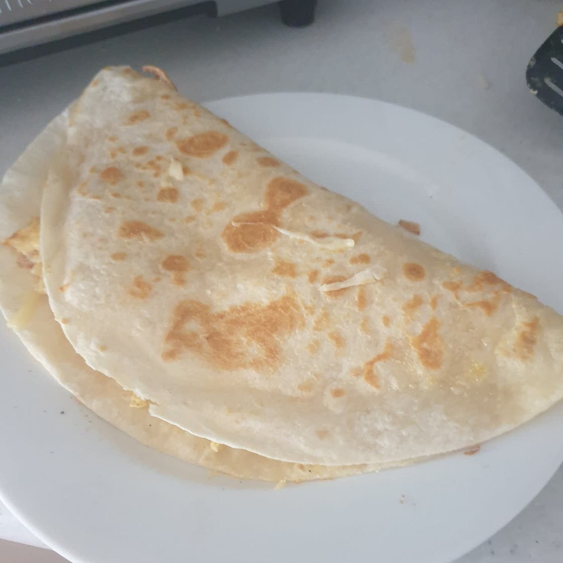 Easy Breakfast Quesadilla