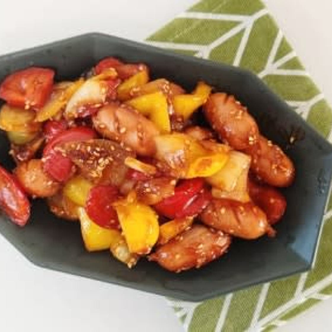 쏘세지야채볶음(소야볶음)