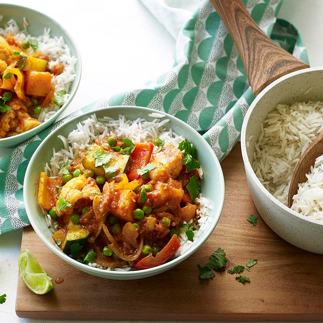 Vegetable balti