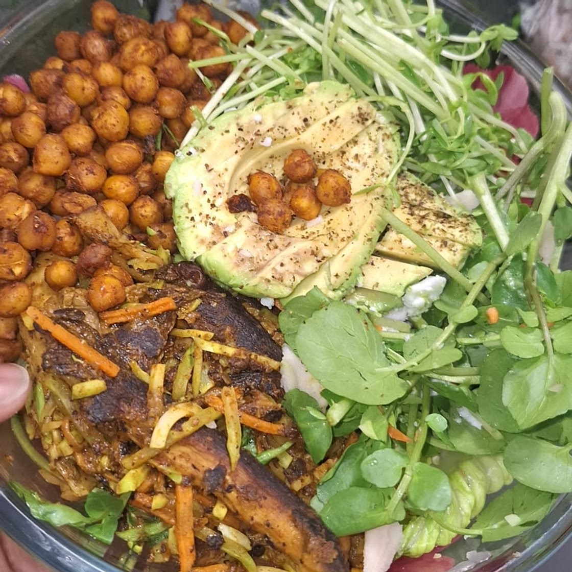 Garbanzo Bean Croutons