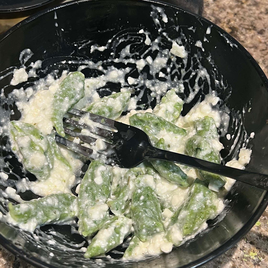 low calorie spinach pasta