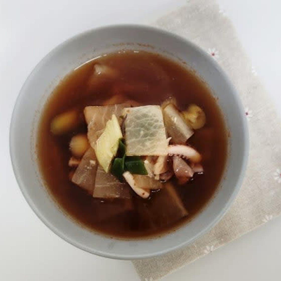 맑은 오징어무국