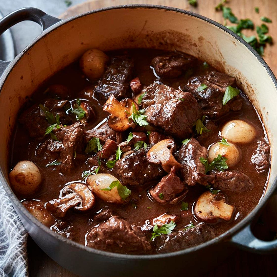Perfect boeuf bourguignon