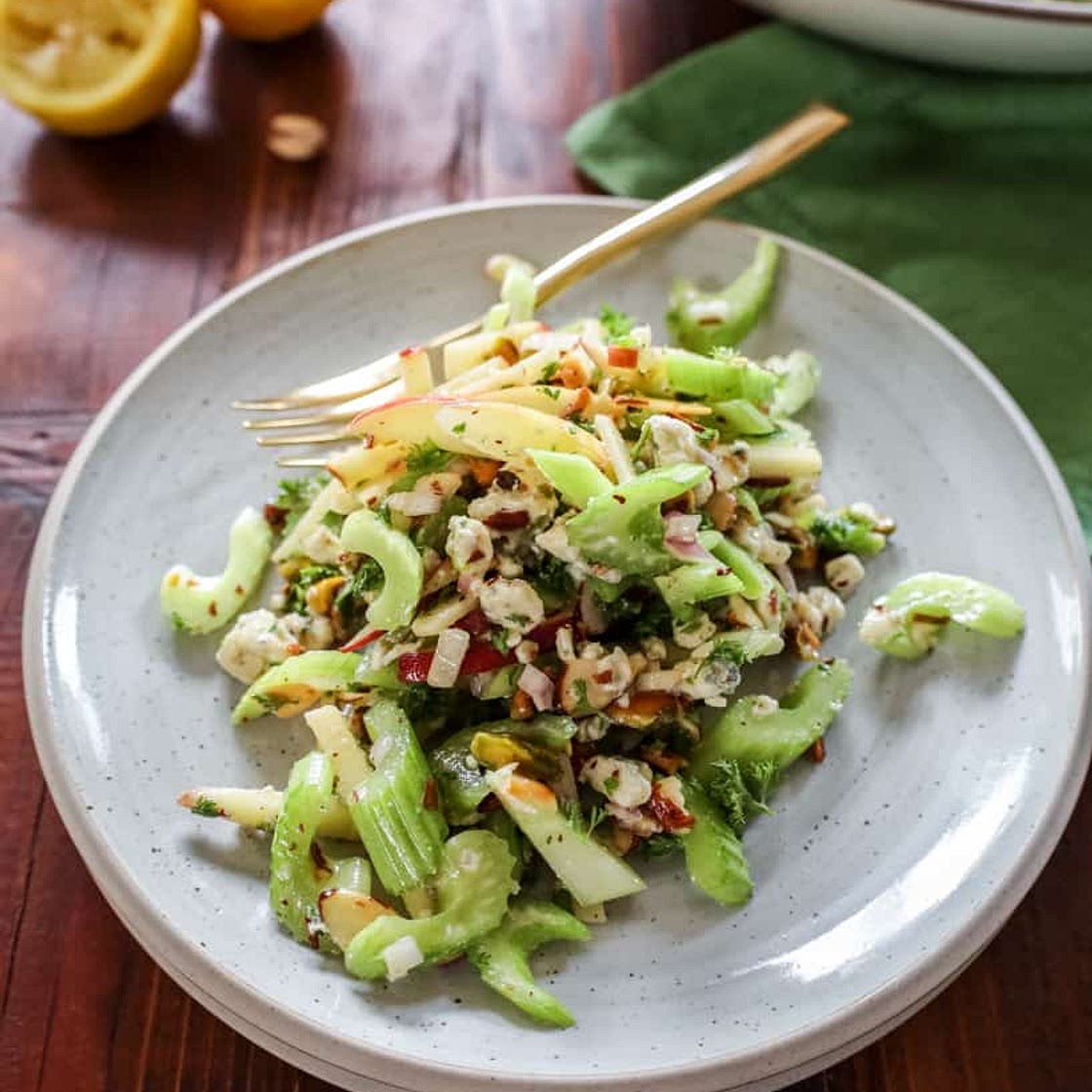Lemony Celery Slaw