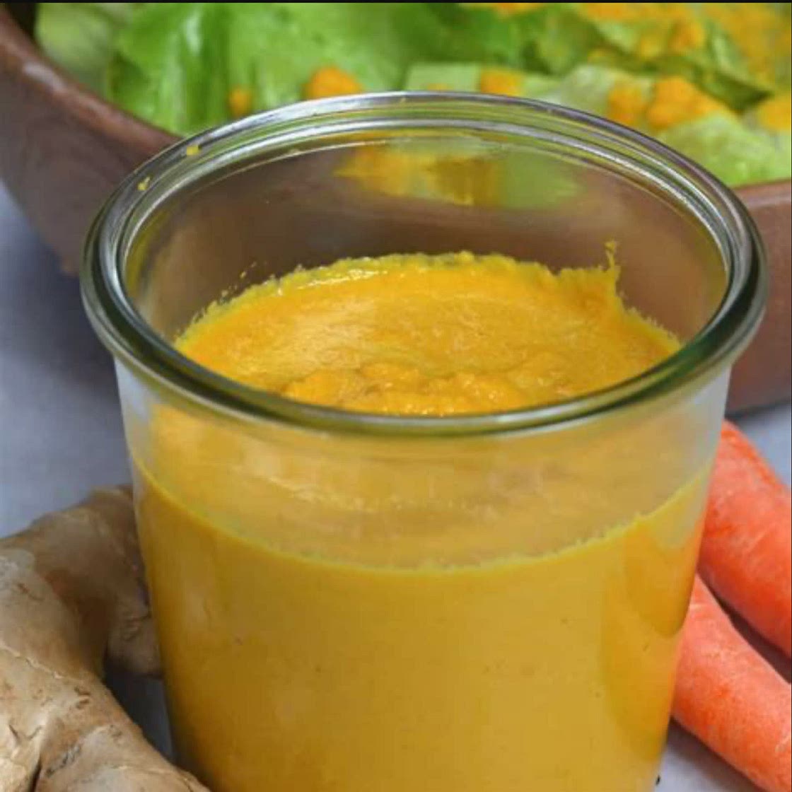 Ginger soy salad dressing 