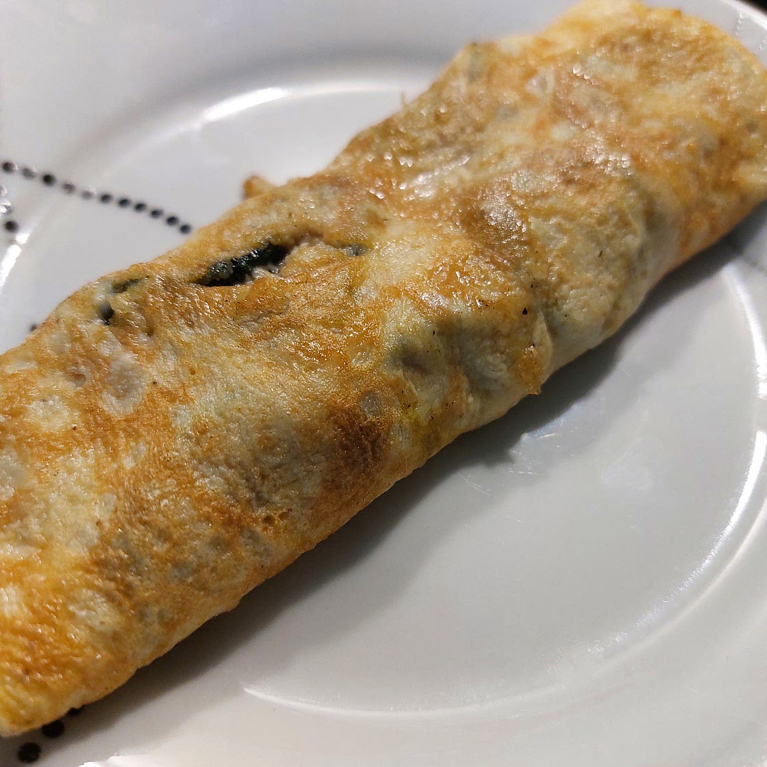 Omelette - Zucchini and Gorgonzola