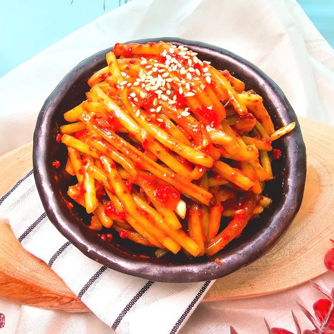 고구마줄기김치