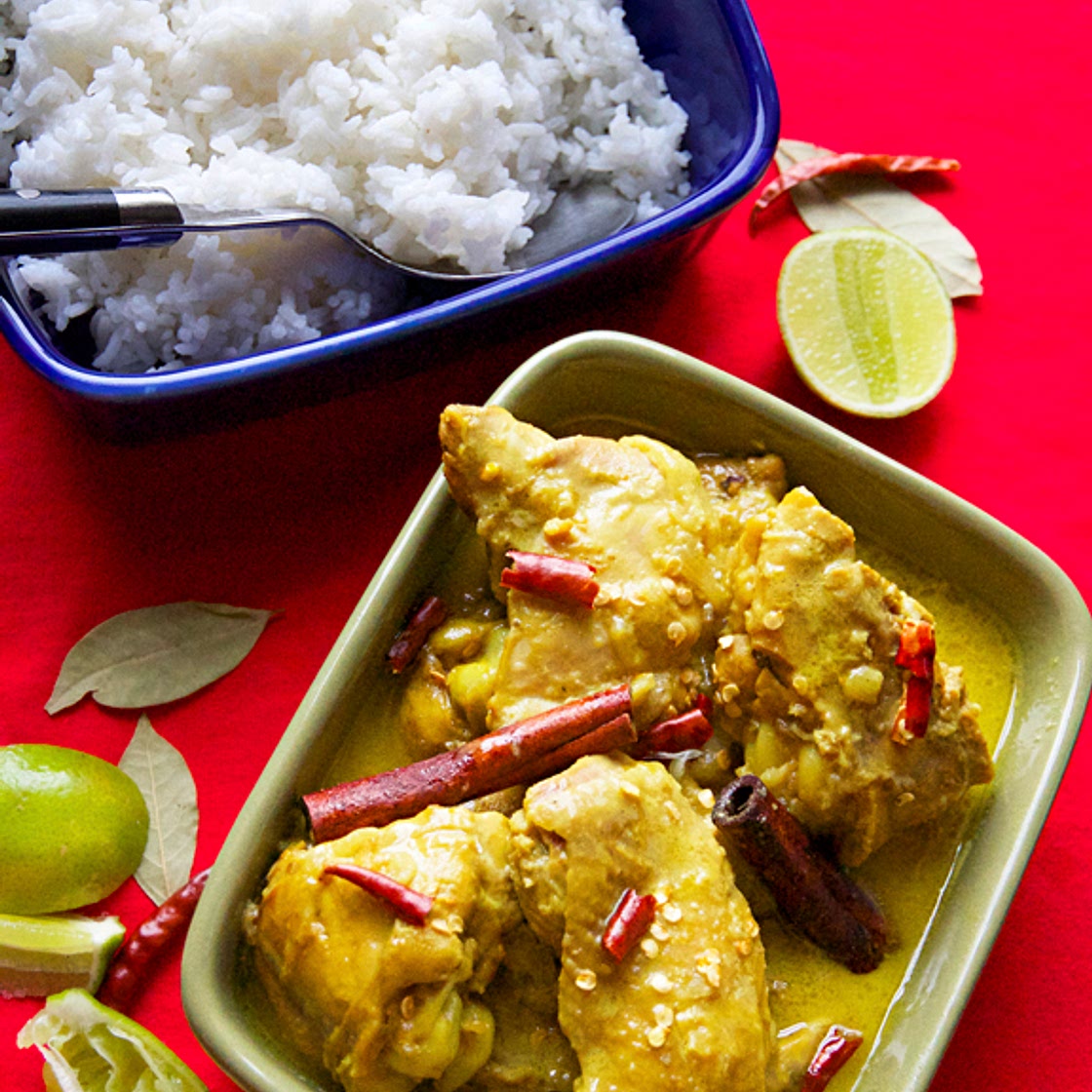 Yul Brynner's Chicken Yellow Curry