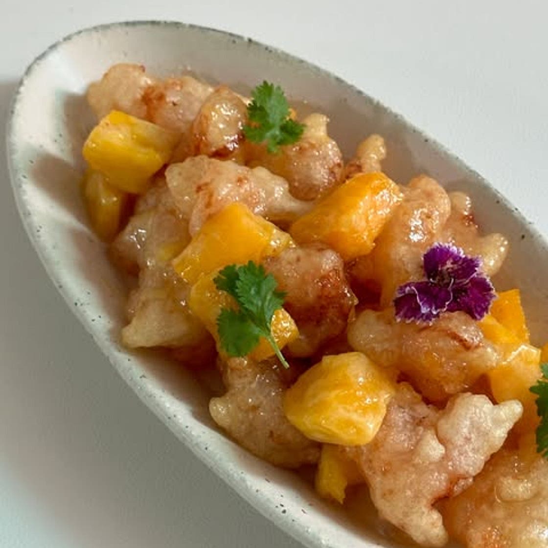 망고크림새우 레시피