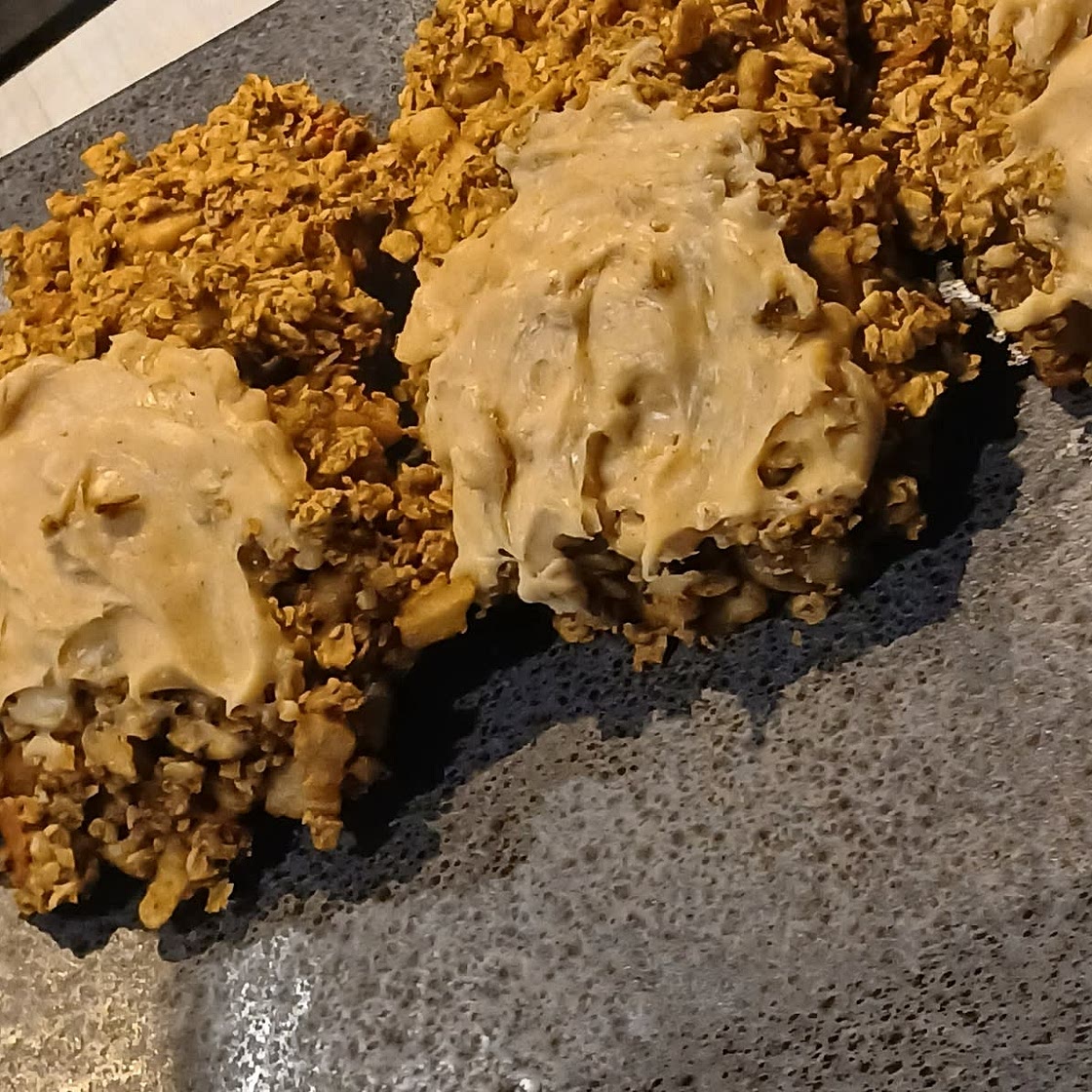 Carrot Apple Oatmeal Breakfast Cookies
