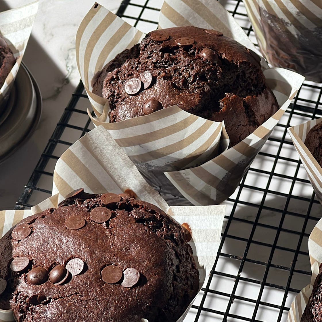 Double Chocolate Muffins